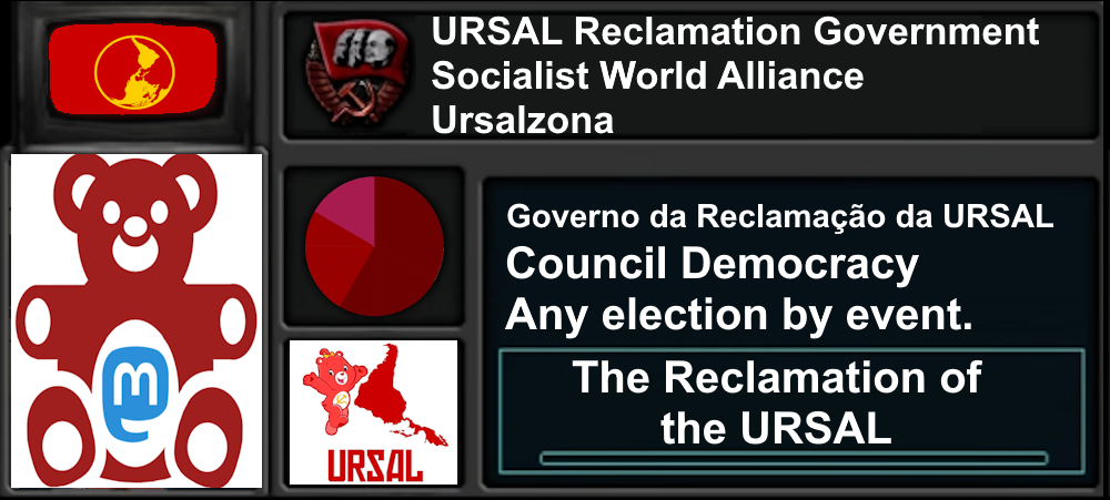 High Quality HoI4 TNO Ursalzona URSAL Reclamation Government Blank Meme Template