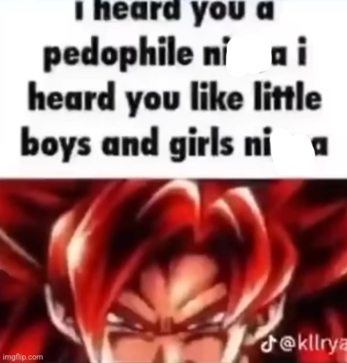 I Heard You a Pedophile | image tagged in i heard you a pedophile | made w/ Imgflip meme maker