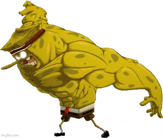 Buff Spongebob | image tagged in buff spongebob | made w/ Imgflip meme maker