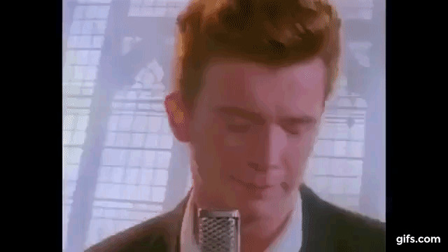 Rickroll Blank Meme Template