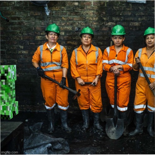 Miners first day | image tagged in miners first day | made w/ Imgflip meme maker