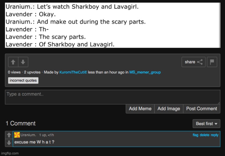 @kuromithecutie explanation? | made w/ Imgflip meme maker