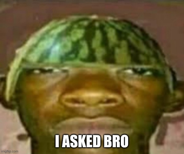 Wow that’s crazy my guy but when did I ask | I ASKED BRO | image tagged in wow that s crazy my guy but when did i ask | made w/ Imgflip meme maker