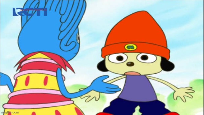 parappa the rapper on rcti indonesia | made w/ Imgflip meme maker