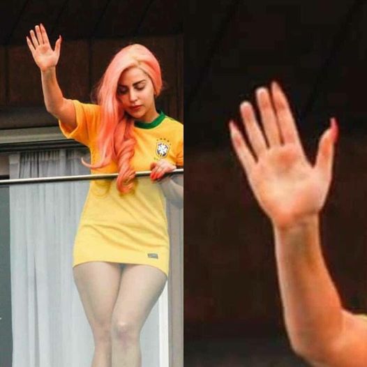 Lady Gaga Blank Meme Template