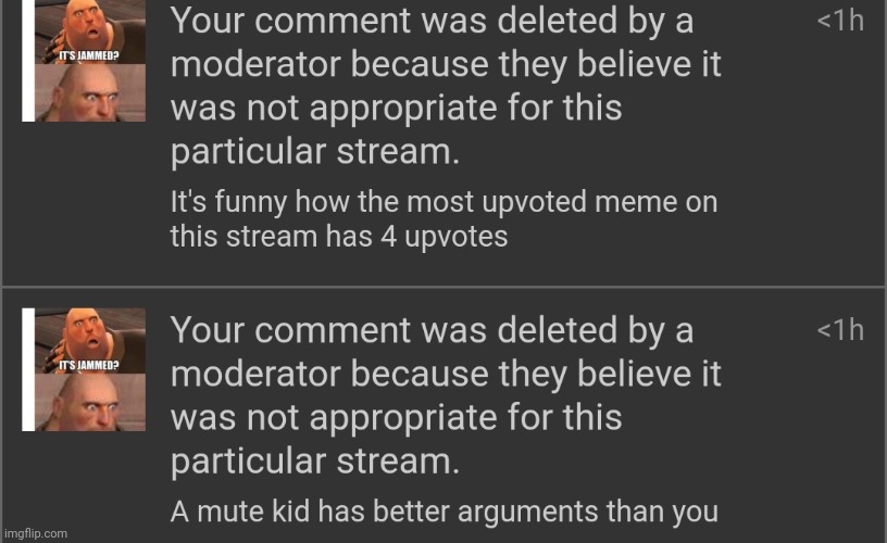 Awh is the little baby mad? | made w/ Imgflip meme maker