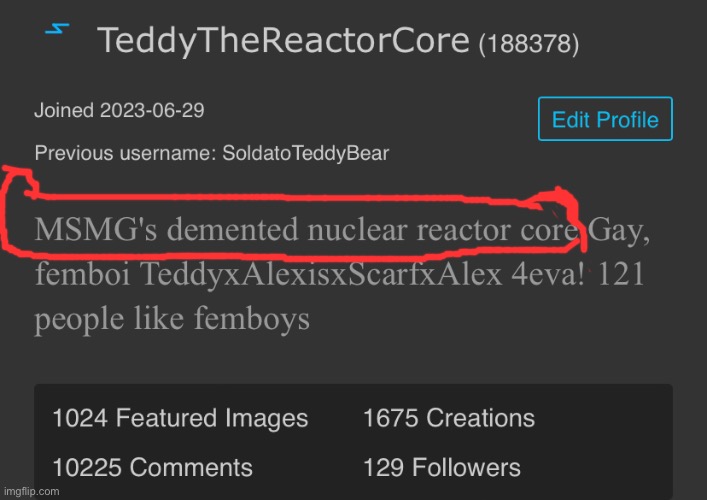Remade my tagline :3 | made w/ Imgflip meme maker