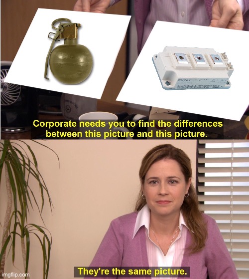 The joys of IGBTs | image tagged in memes,they're the same picture | made w/ Imgflip meme maker