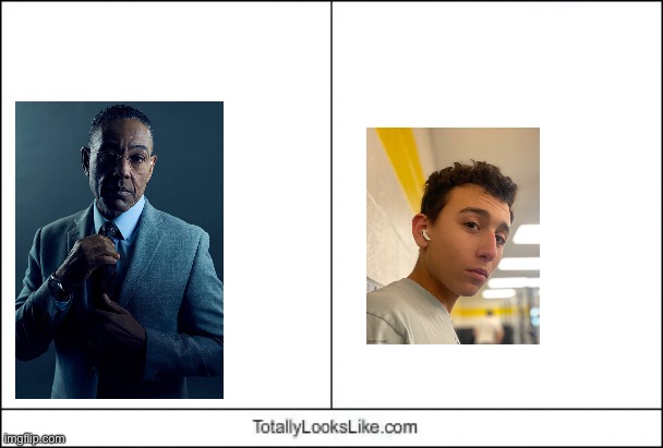 @heaven | image tagged in totally looks like,gus fring we are not the same,obiwon majestic 2 electric boogaloo | made w/ Imgflip meme maker