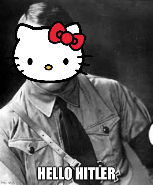 Why | HELLO HITLER | image tagged in adolf hitler | made w/ Imgflip meme maker