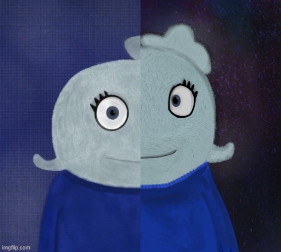 image tagged in itsblueworld07 but shut up | made w/ Imgflip meme maker