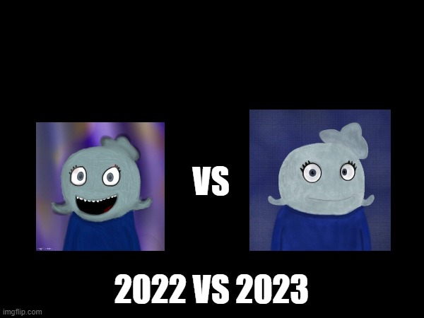 2022 = left, 2023 = right | VS; 2022 VS 2023 | image tagged in who would win | made w/ Imgflip meme maker