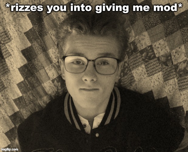 Sp3x_ rizzes you into giving him mod | image tagged in sp3x_ rizzes you into giving him mod | made w/ Imgflip meme maker