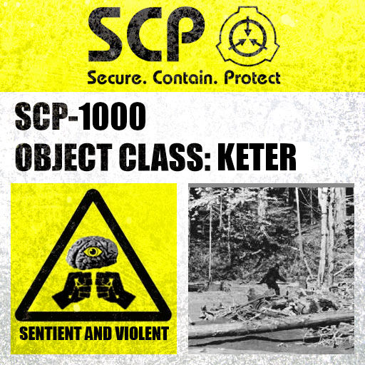 High Quality SCP-1000 Label Blank Meme Template