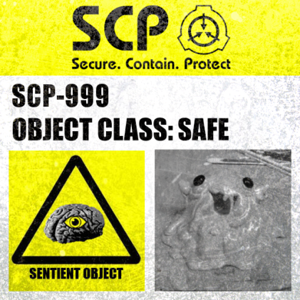 SCP-999 Label Blank Meme Template