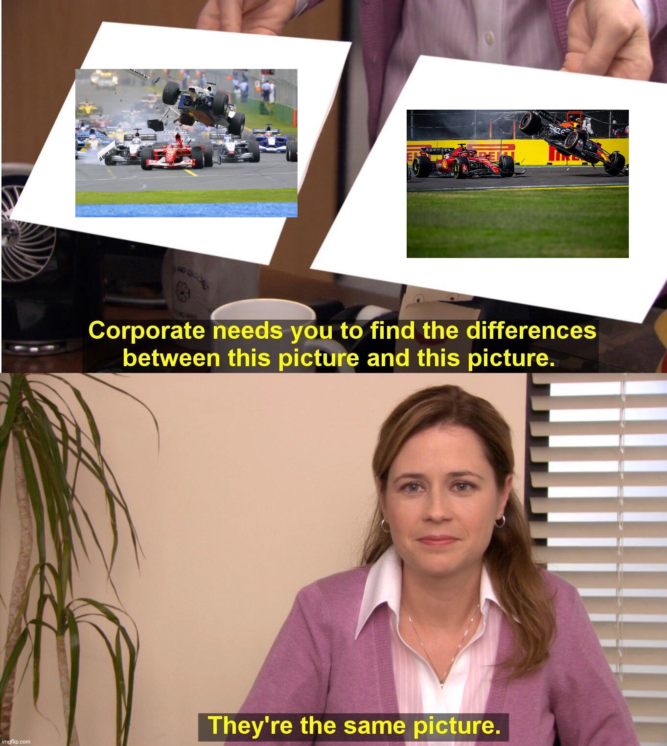 They're The Same Picture | image tagged in memes,they're the same picture,formula 1,start,australia,mexico | made w/ Imgflip meme maker