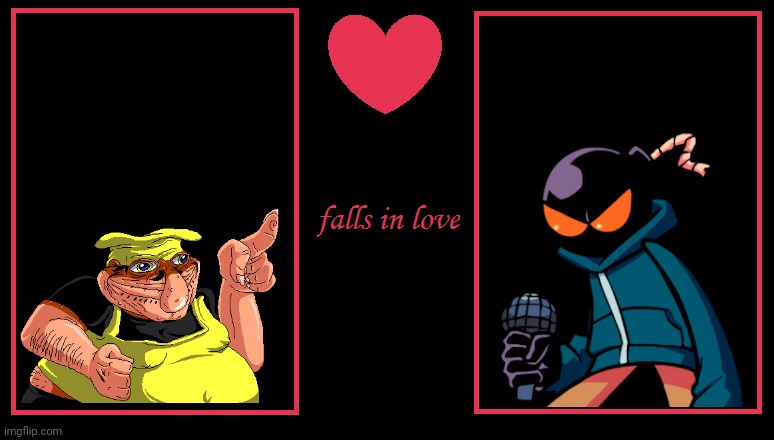 Cursed meme | image tagged in what if a character falls in love | made w/ Imgflip meme maker