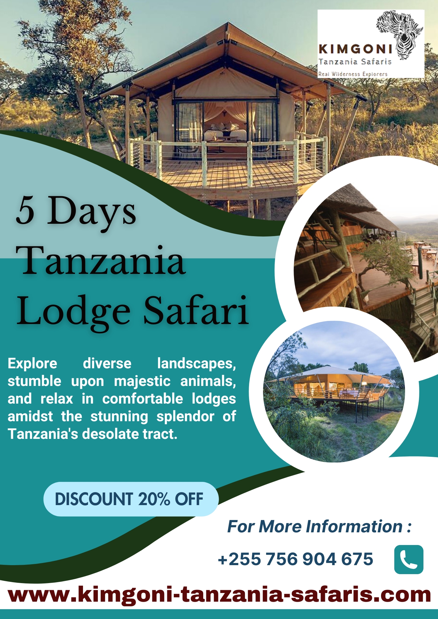 5 Days Tanzania Lodge Safari Blank Meme Template