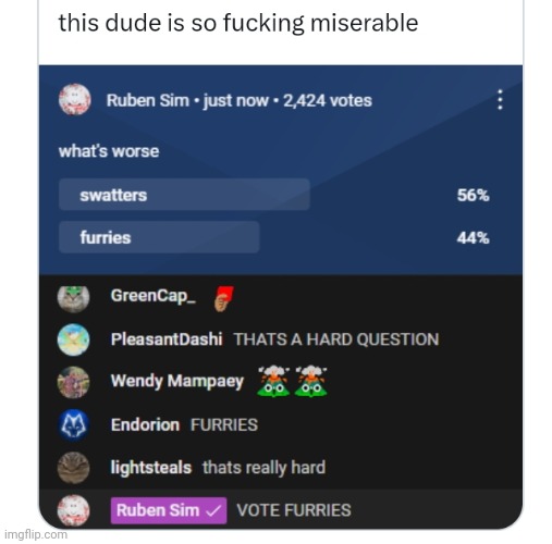 this mf went from "i will speak against roblox censorship" to "FREE TEMU CODE DESCRIPTION" | made w/ Imgflip meme maker