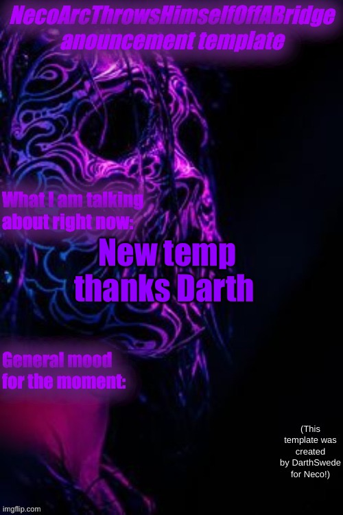 Nathoab temp by Darth Swede | New temp thanks Darth | image tagged in nathoab temp by darth swede | made w/ Imgflip meme maker