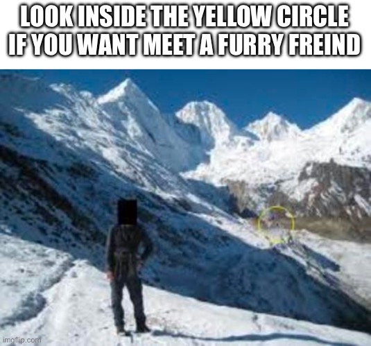 SCP-096 | LOOK INSIDE THE YELLOW CIRCLE IF YOU WANT MEET A FURRY FREIND | image tagged in scp-096 | made w/ Imgflip meme maker