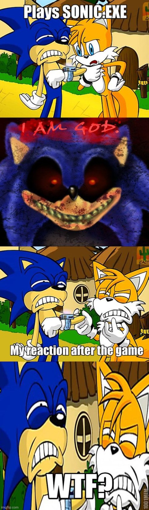 play sonic exe | made w/ Imgflip meme maker