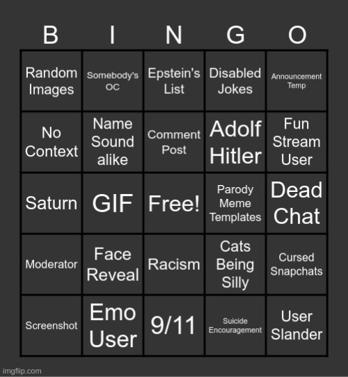 MSMG Bingo Time | image tagged in dekaus' msmg bingo version 1 | made w/ Imgflip meme maker