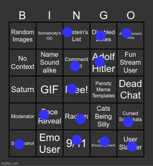 Dekaus' MSMG Bingo Version 1 | image tagged in dekaus' msmg bingo version 1 | made w/ Imgflip meme maker