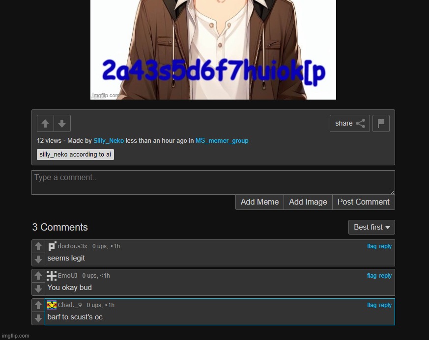 Chat, is this a chad 9 W or L, | made w/ Imgflip meme maker