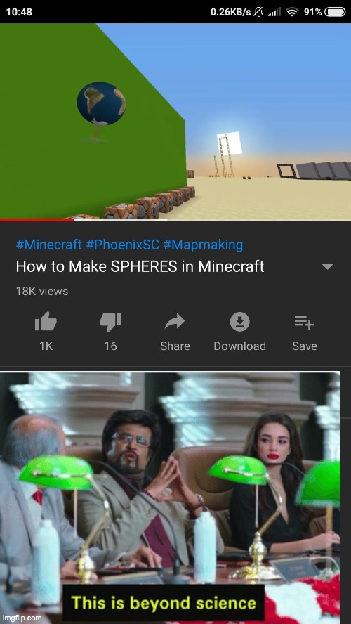 tbh the only way to have spheres in Minecraft is through lilypads and shadows | image tagged in minecraft,impossible,sphere,meme,funny | made w/ Imgflip meme maker