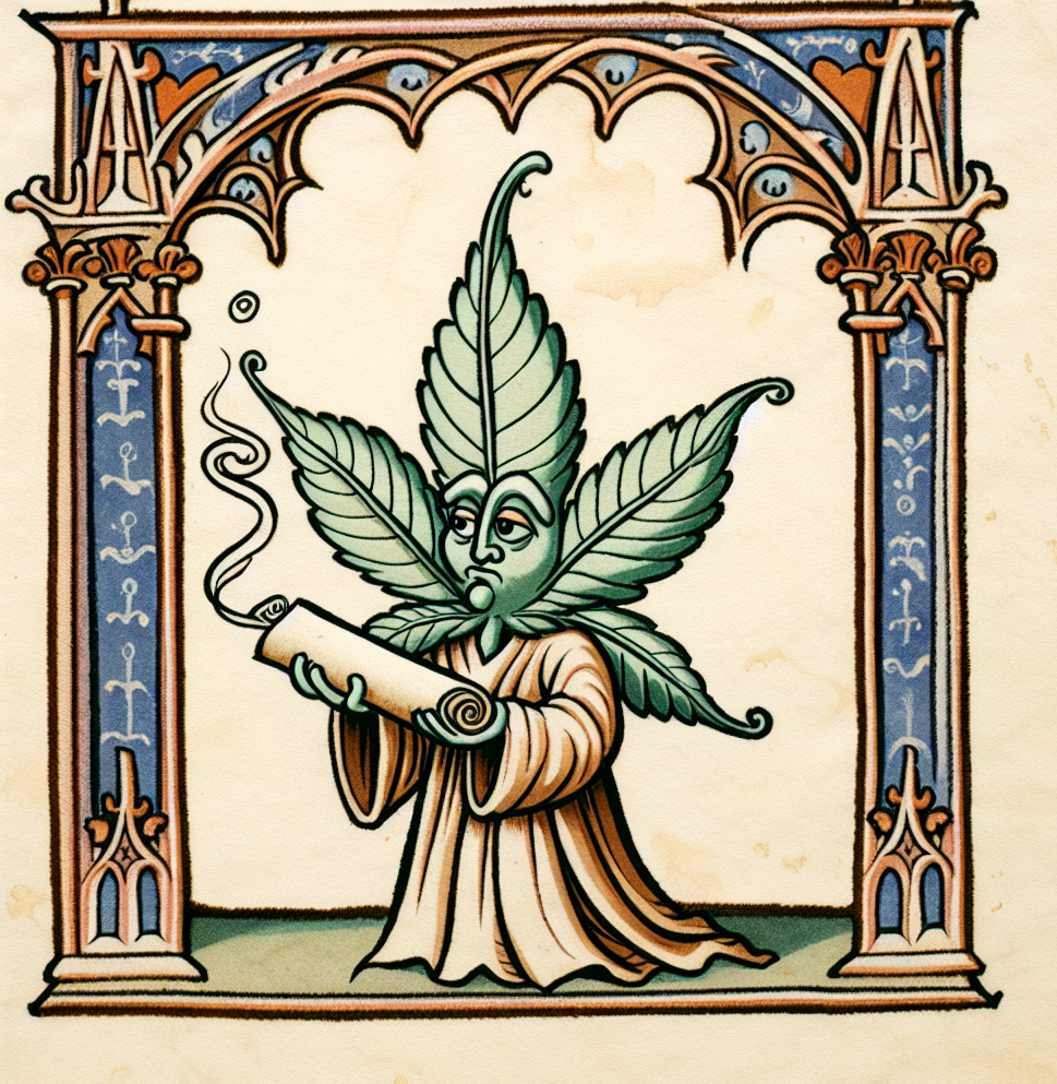 High Quality Medieval Weed Blank Meme Template