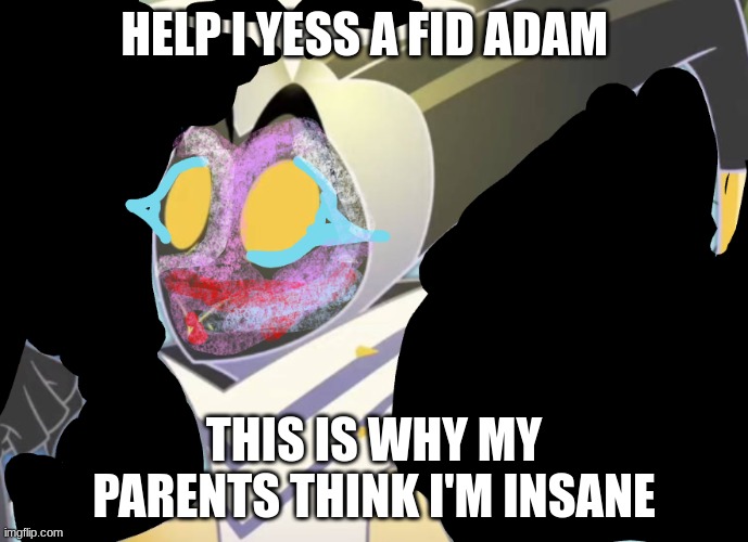 HELP I YESS A FID ADAM; THIS IS WHY MY PARENTS THINK I'M INSANE | made w/ Imgflip meme maker