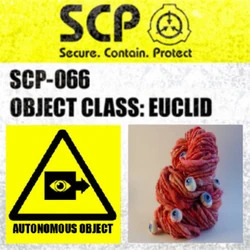 SCP-066 Label Blank Meme Template