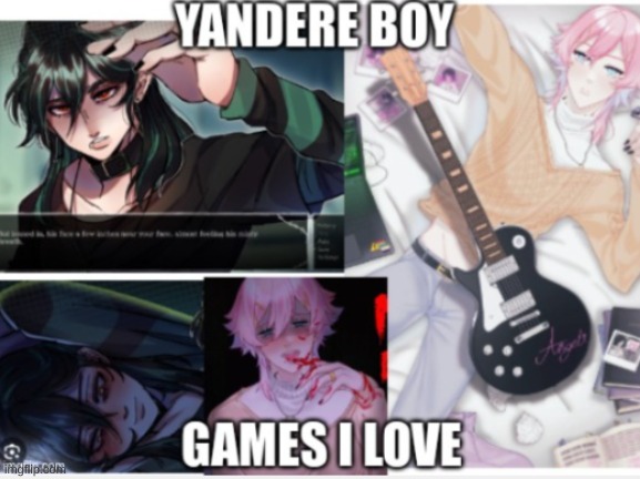 Yandere boys | image tagged in 14 days with you,the kid at the back,memes,yandere,yandere boys,game | made w/ Imgflip meme maker