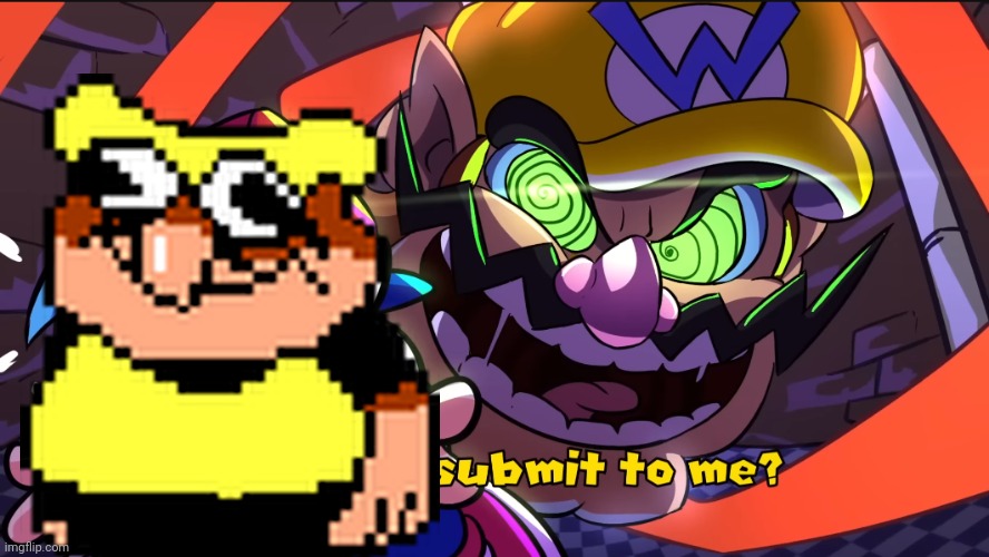 Mario 3 | image tagged in wario head and bf | made w/ Imgflip meme maker