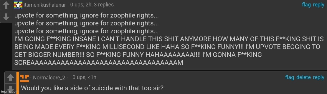 Bitches getting sensitive asf over a green up button like bro if you don't like it then kys or smth smh | made w/ Imgflip meme maker