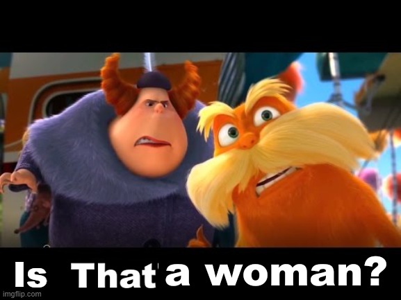 That's a Woman | Is | image tagged in that's a woman | made w/ Imgflip meme maker