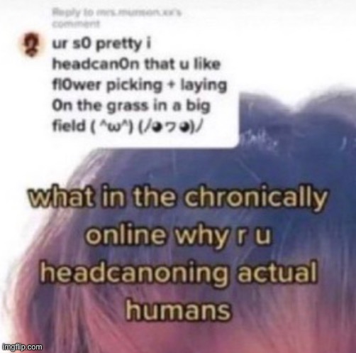 i actually get pissed just reading that comment | made w/ Imgflip meme maker