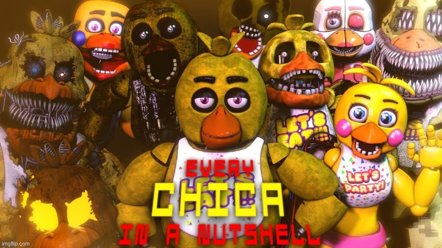 Which Chica should I be | made w/ Imgflip meme maker