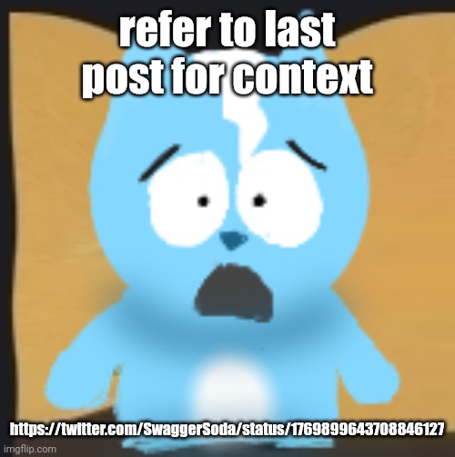 bro is in South Park | refer to last post for context; https://twitter.com/SwaggerSoda/status/1769899643708846127 | image tagged in bro is in south park | made w/ Imgflip meme maker