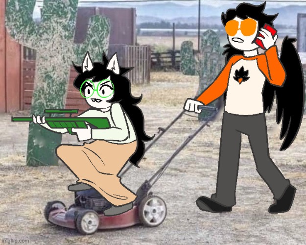 me an' kit | made w/ Imgflip meme maker