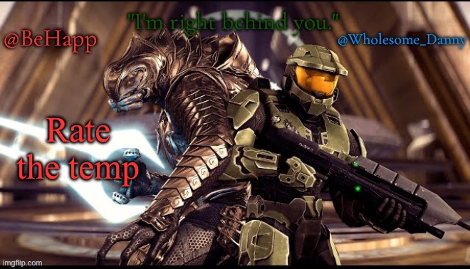 Behapp, Wholesome_danny | Rate the temp | image tagged in behapp wholesome_danny | made w/ Imgflip meme maker