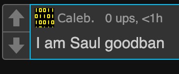oh fr? | image tagged in saul goodban | made w/ Imgflip meme maker