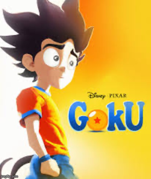 Disney Pixar goku | image tagged in disney pixar goku | made w/ Imgflip meme maker