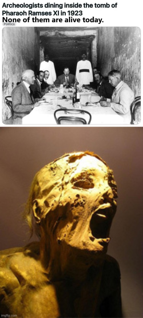 Ramses XI | image tagged in the mummy,pharaoh,archeology | made w/ Imgflip meme maker