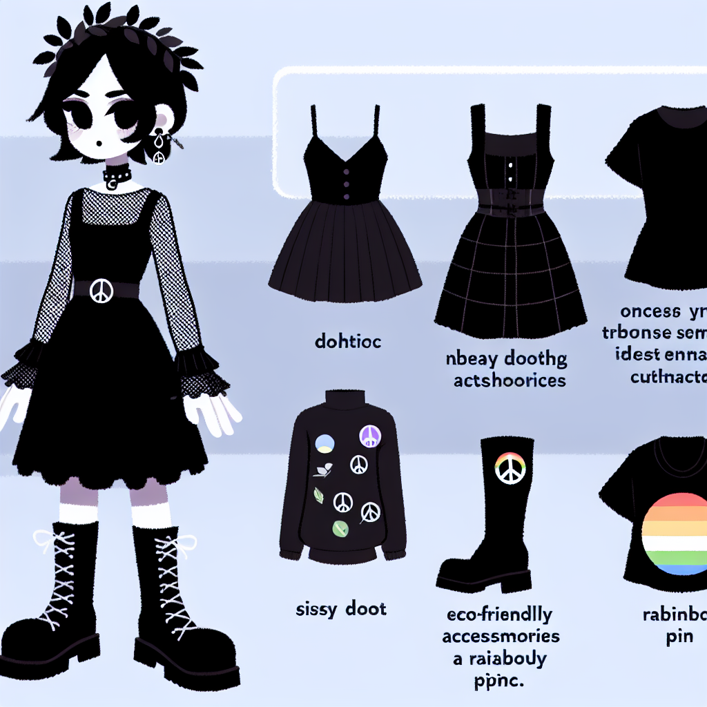 goth liberal sissy Blank Meme Template