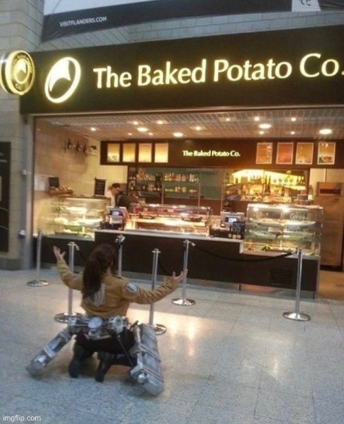 The Baked Potato Co. | image tagged in the baked potato co | made w/ Imgflip meme maker