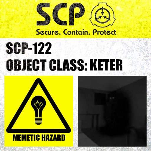 SCP-122 Label Blank Meme Template
