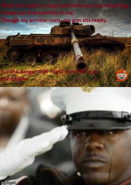 image tagged in sad salute,sad tanks,tanks,operator bravo,sadge | made w/ Imgflip meme maker