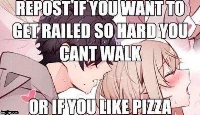 I like pizza! | image tagged in repost if you like pizza | made w/ Imgflip meme maker